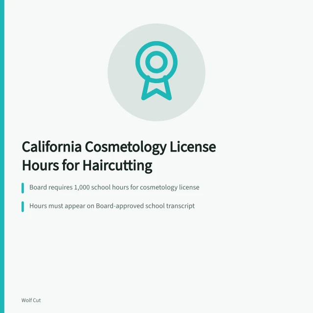 California cosmetology license hour rules for haircutting. California cosmetology license hours for haircutting: what counts and what doesn't