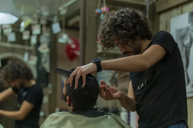 barber, barber shop, men, haircut, stylist, hairstylist, iranian, persian, people, lifestyle, job, work, business, mashhad city, iran, barbershop in iran, barber, barber, barber, barber, barber, barber shop, barber shop, barber shop, barber shop, hairstylist. Air, diffuser and round brush finishes on one layered haircut: a fictional case