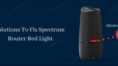 spectrum router blinking red