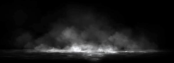 black background